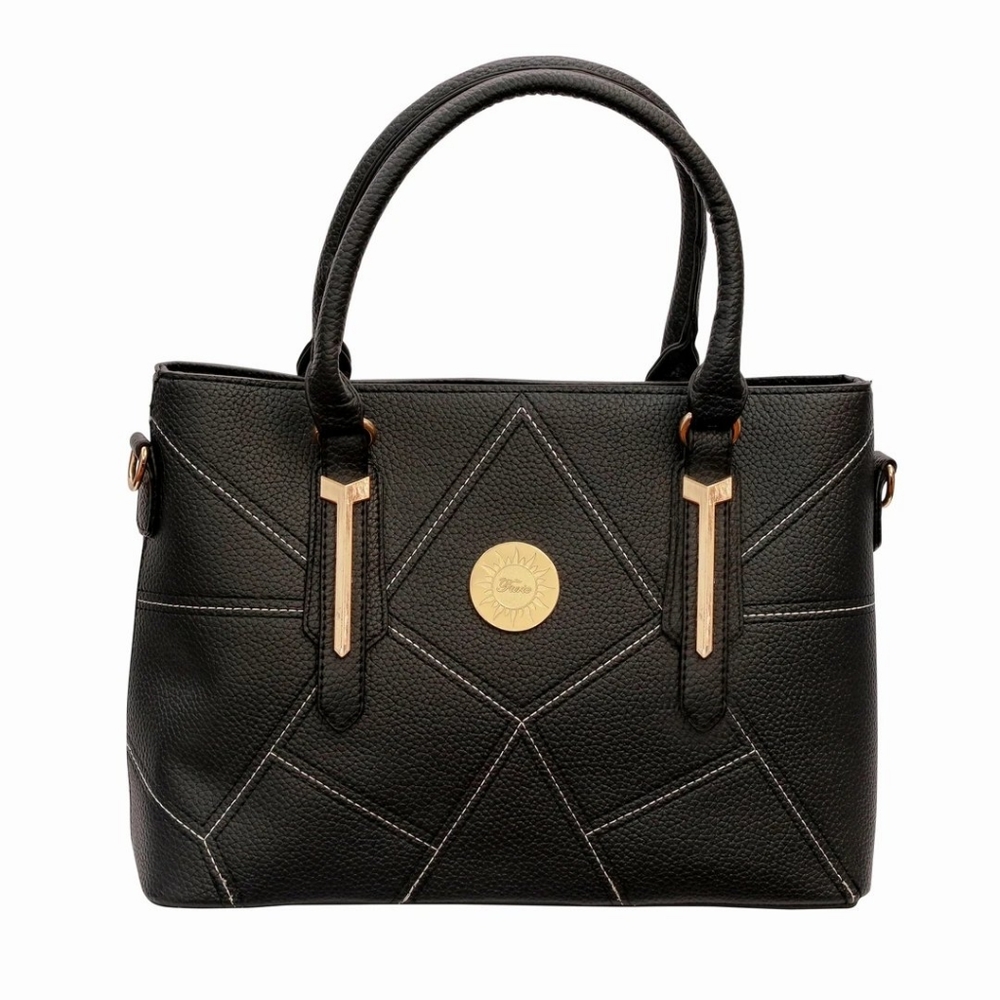 Ari Top Handle Tote - Black